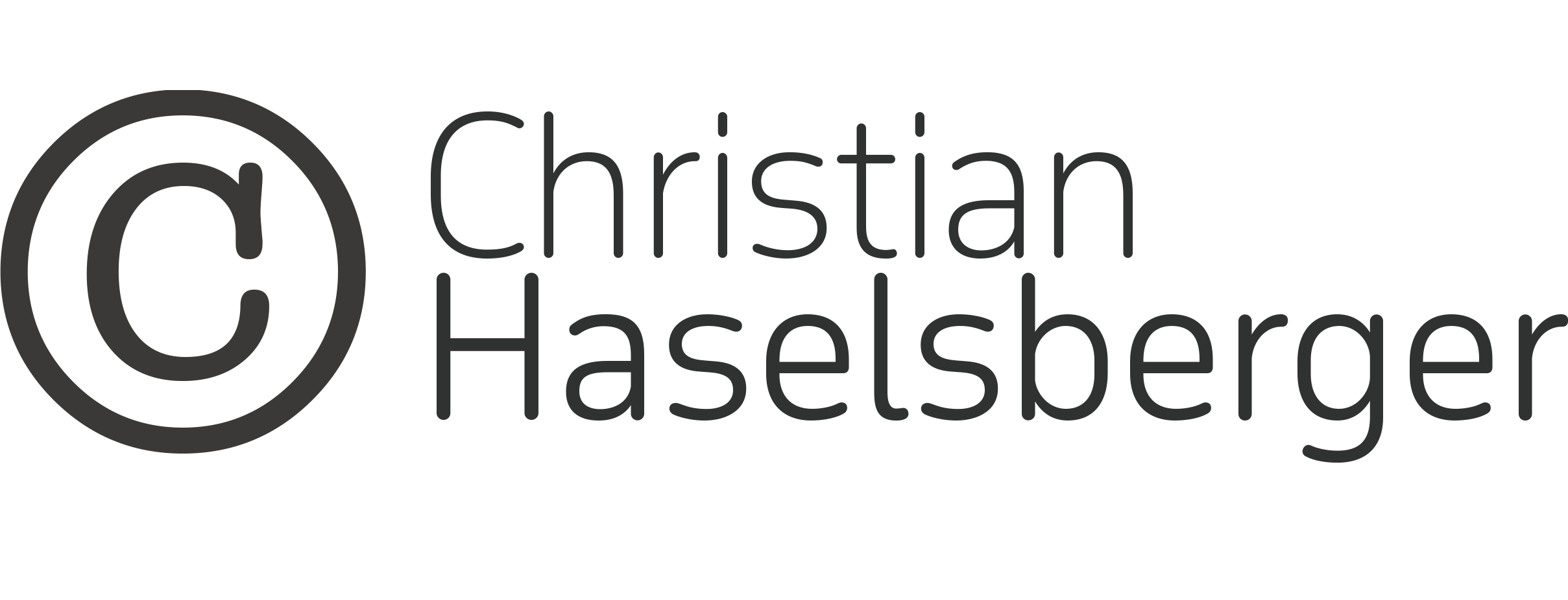 Logo Christian Haselsberger